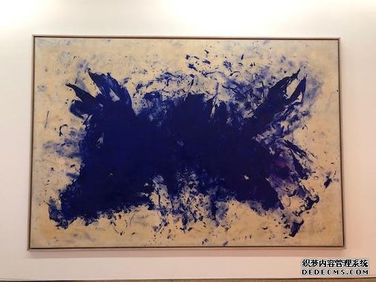  蓬皮杜艺术中心 &nbsp;伊夫·克莱因作品&nbsp;